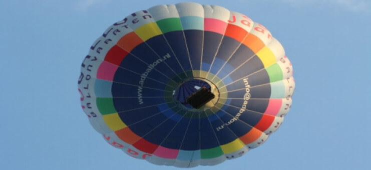 Omroep Drimmelen in de wolken met Ad Ballon