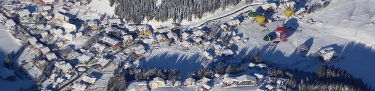 Ballonvaren boven de Alpen