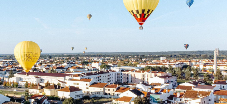 Ballonvaren in Portugal