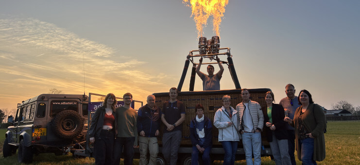 Familie ballonvaarten bij Ad ballon!