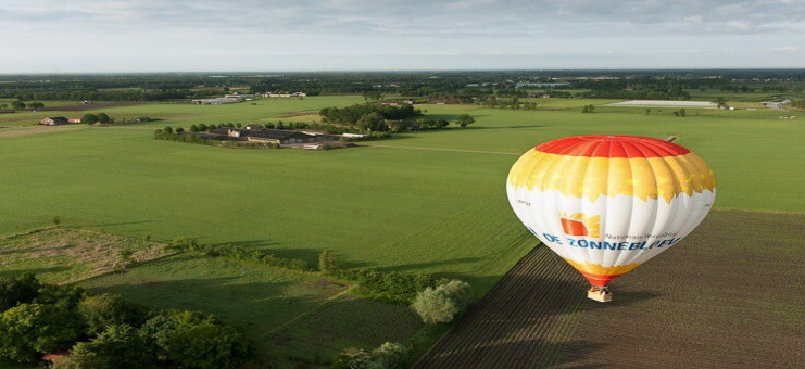 Zonnebloem ballon officieel gedoopt