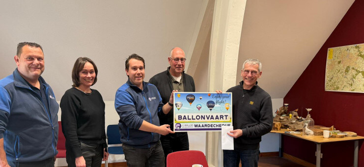 Ad Ballon trotse sponsor van Bavel Fietst Om – Ballonvaart uitgereikt aan gelukkige deelnemer