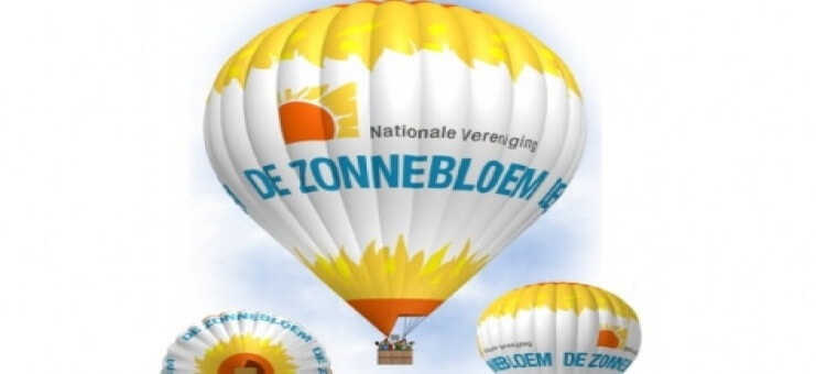 Begin mei 2012: Nieuwe ballon van De Zonnebloem