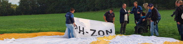 Nieuwe PH-ZON officieel gedoopt: Ad Ballon breidt mogelijkheden voor mindervalide passagiers uit