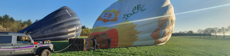 Nog één keer met het gezin de lucht in!