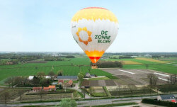 De Zonnebloem luchtballon in een nieuw jasje
