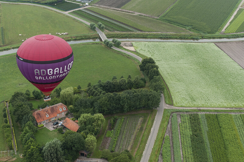 Ballonvaart vanuit Nederland