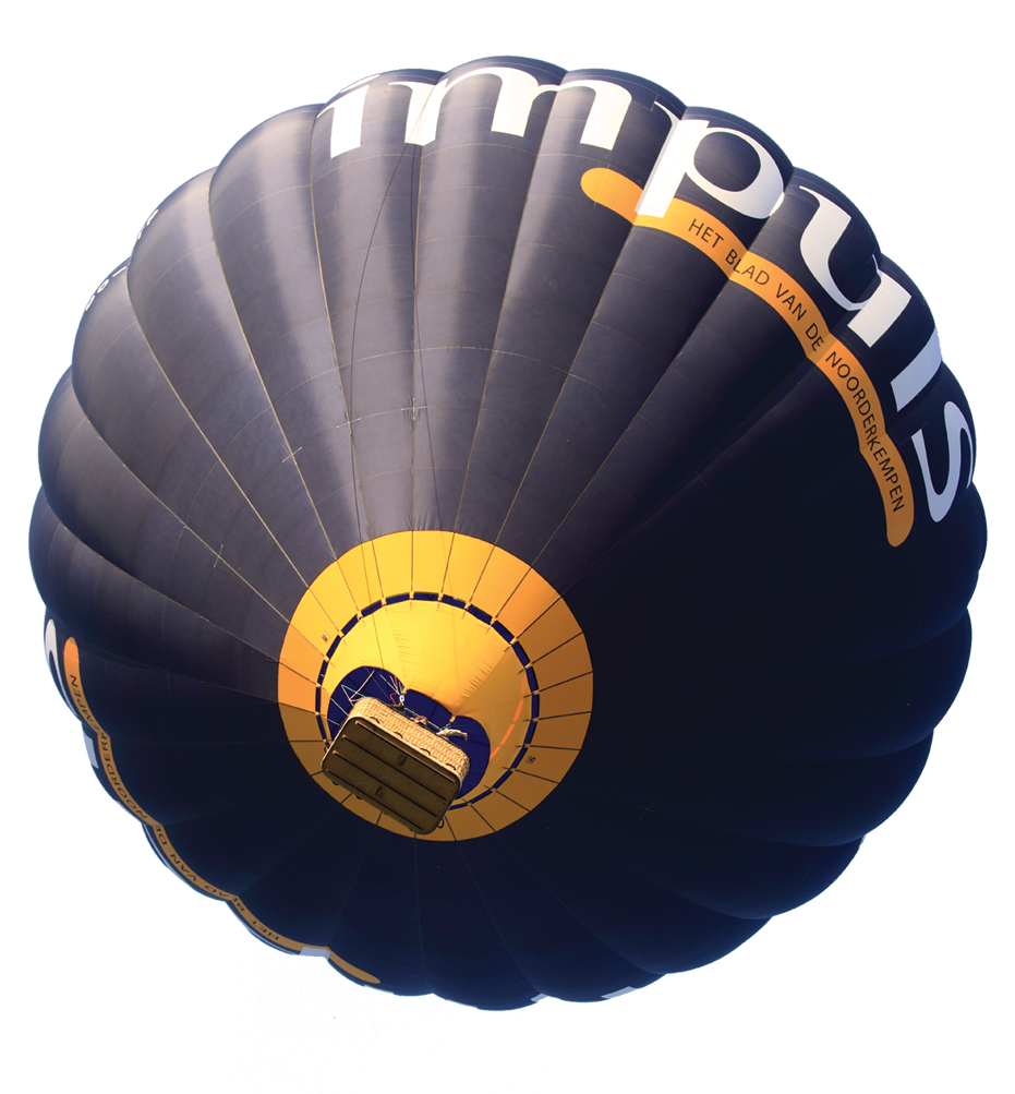 Ballonvaart inchecken